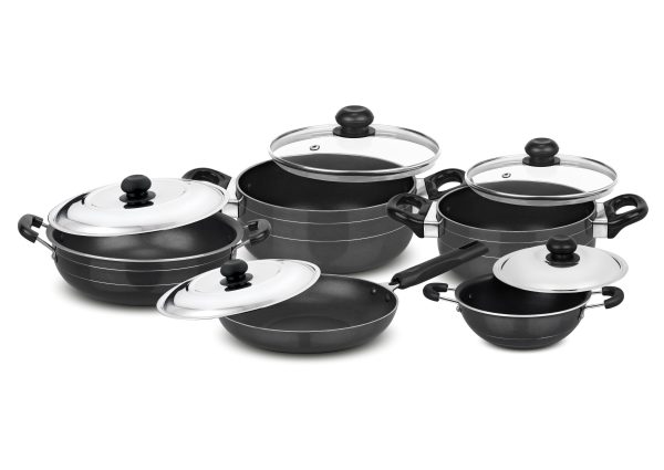 RCW 726-10 SET COOKWARE W/NYLOON SPOON