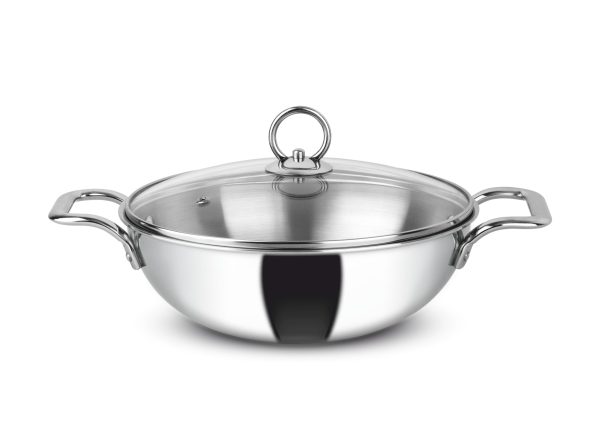 RHDK-767-22 DEEP KADAI SS 22CM